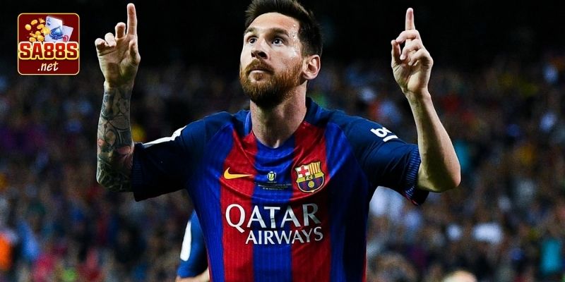 Messi không hề kém cạnh khi nằm trong top 2 cầu thủ ghi bàn nhiều nhất